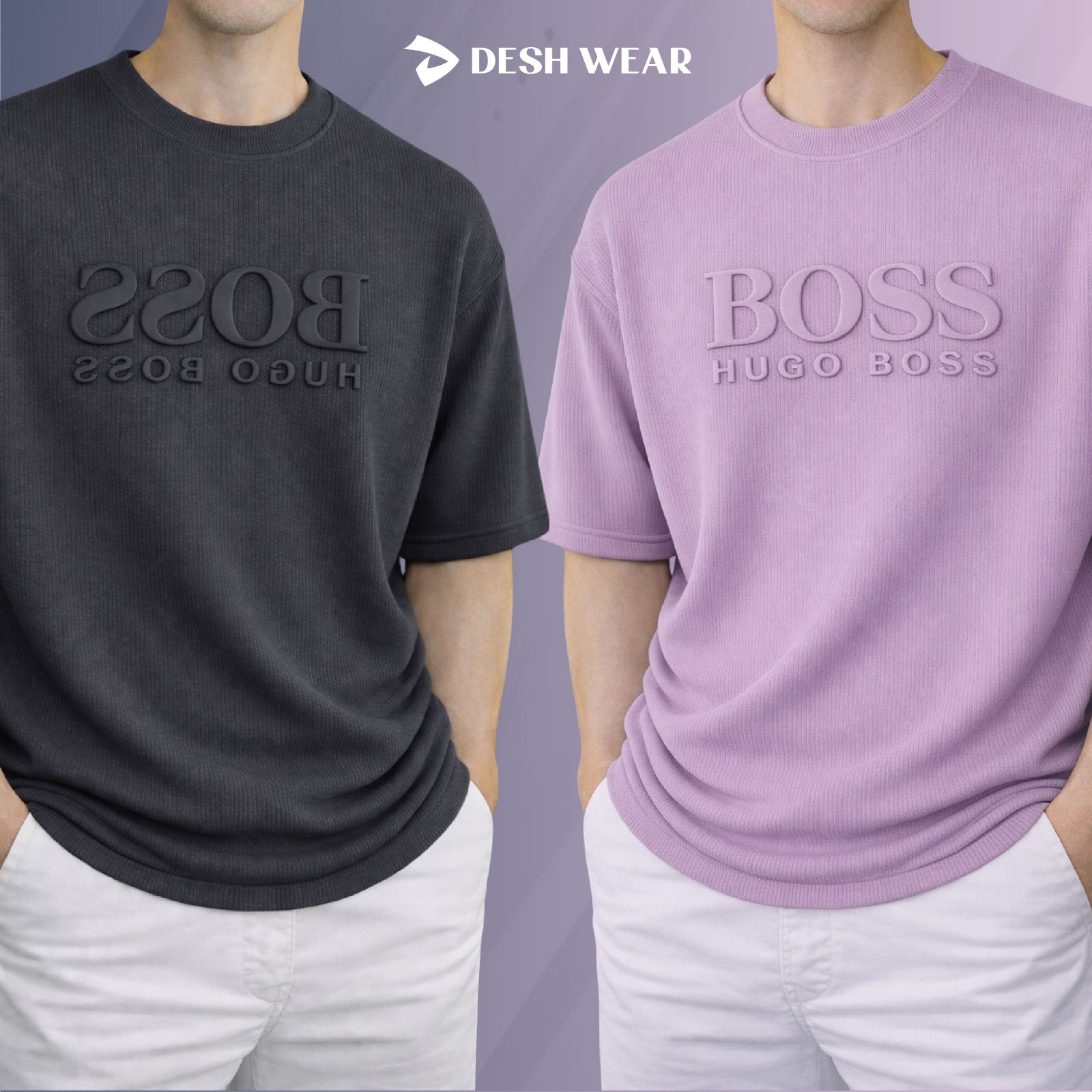 Boss (Charcoal-Levander)