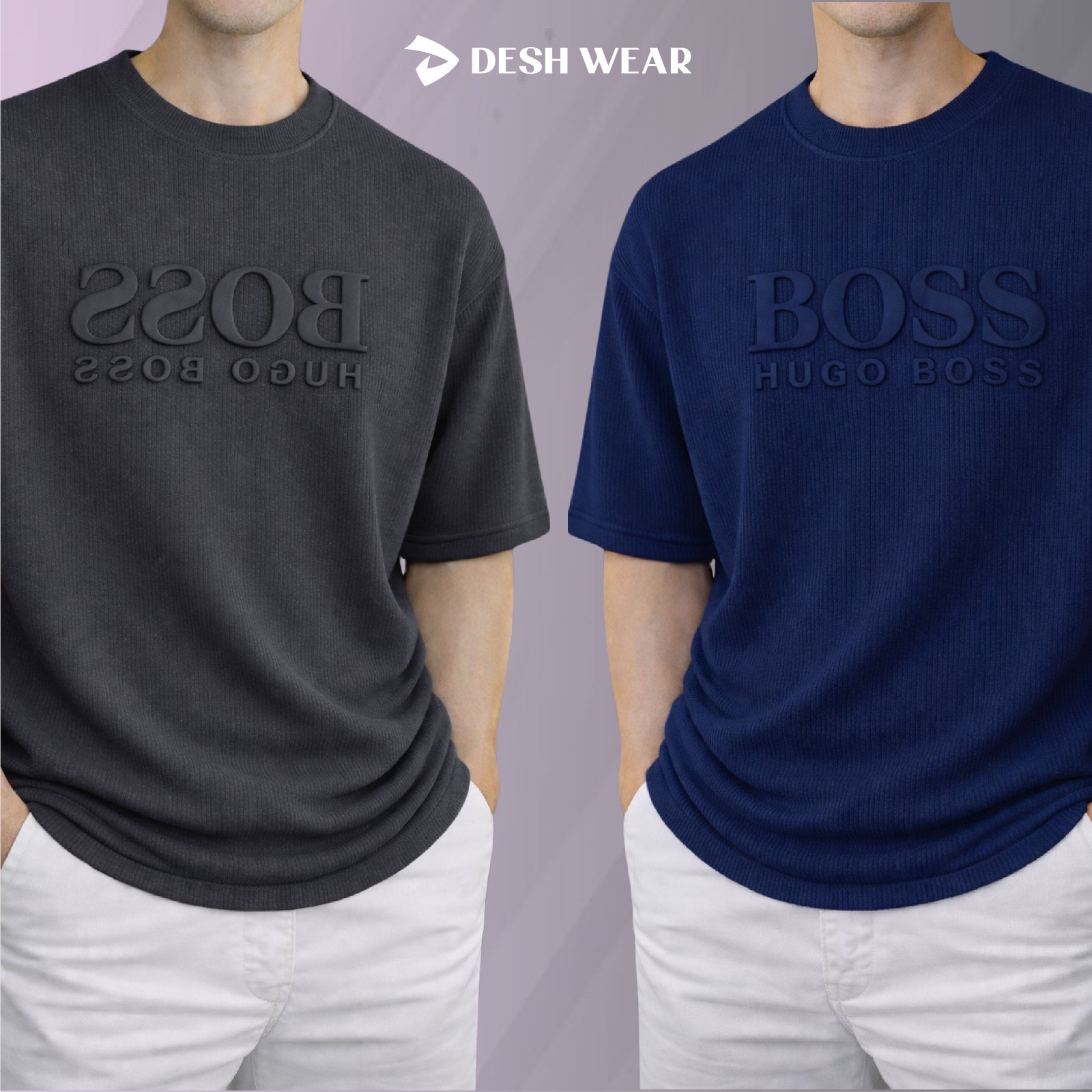 Boss (Charcoal-Petrol Blue)