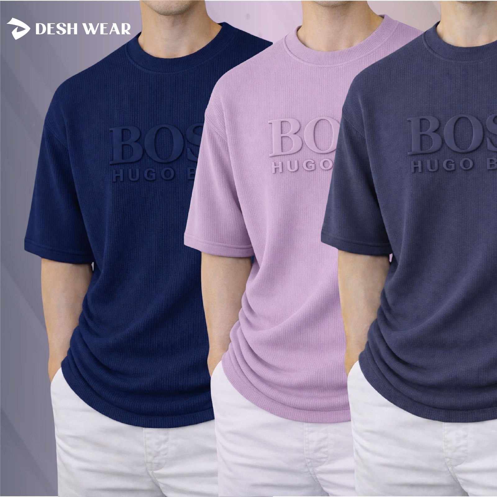 Boss (Petrol Blue-Levander-Salted Blue)