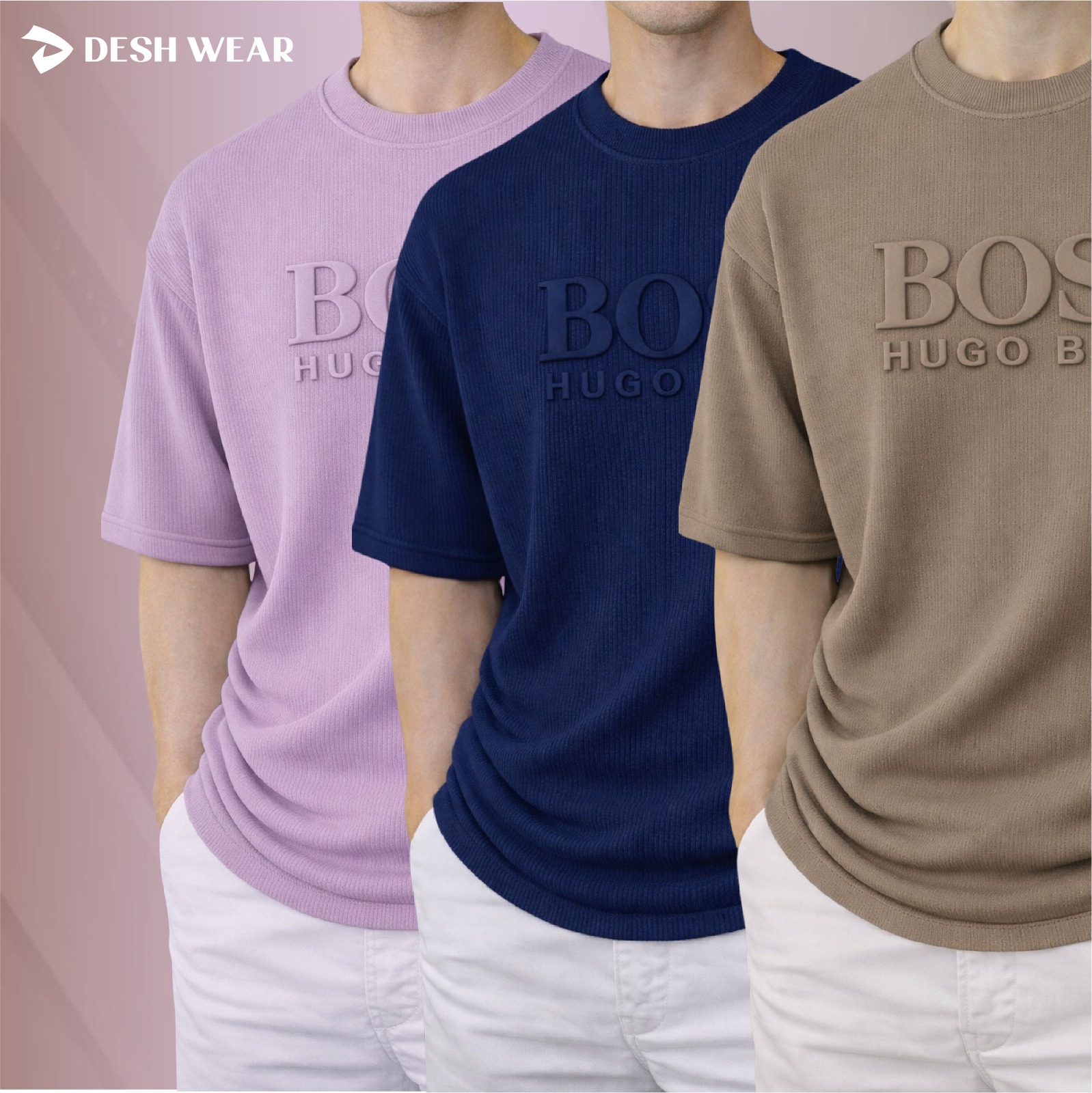 Boss (Levander-Petrol Blue-Biscuit)