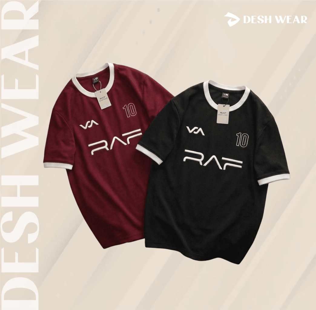Premium mesh fabric jersey Black, Maroon