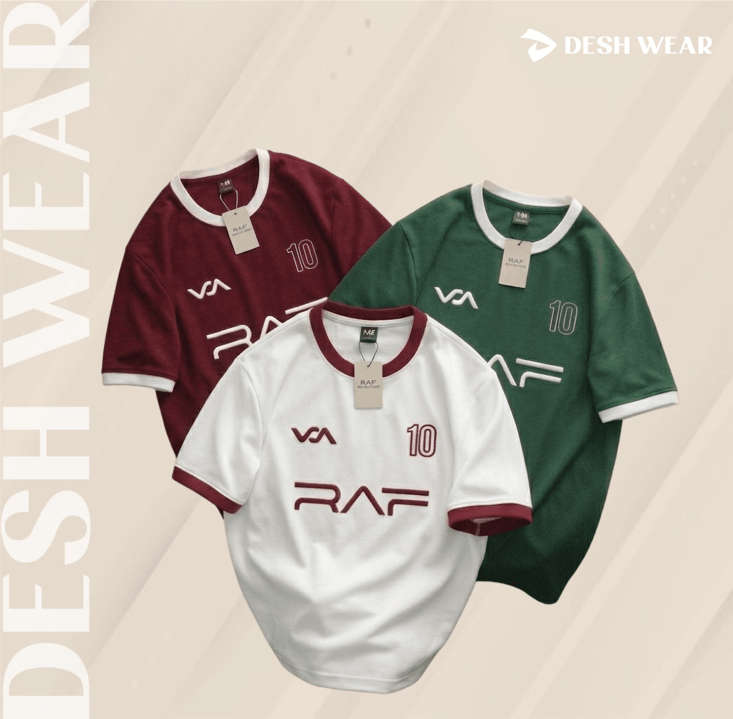 Premium mesh fabric jersey Bottle green, Maroon, White