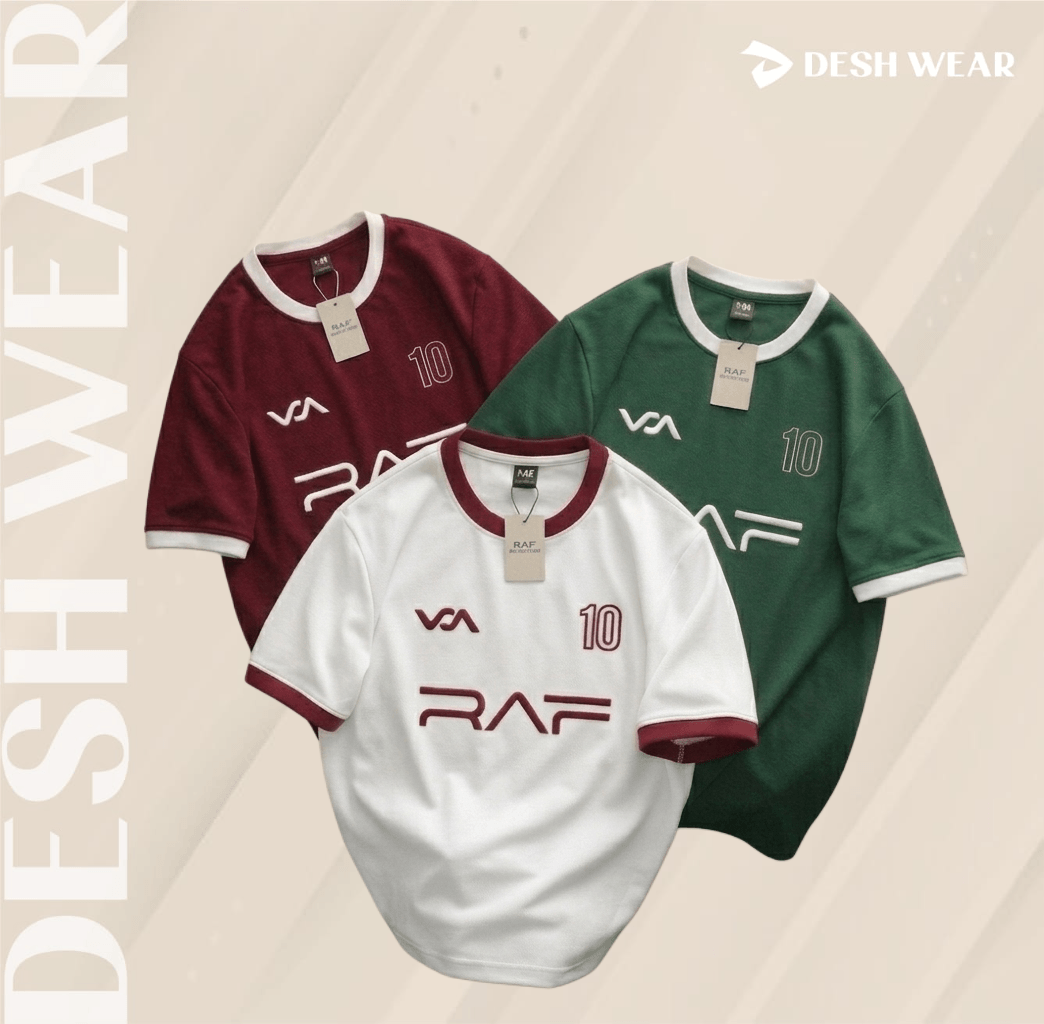 Premium mesh fabric jersey Bottle green, Maroon, White